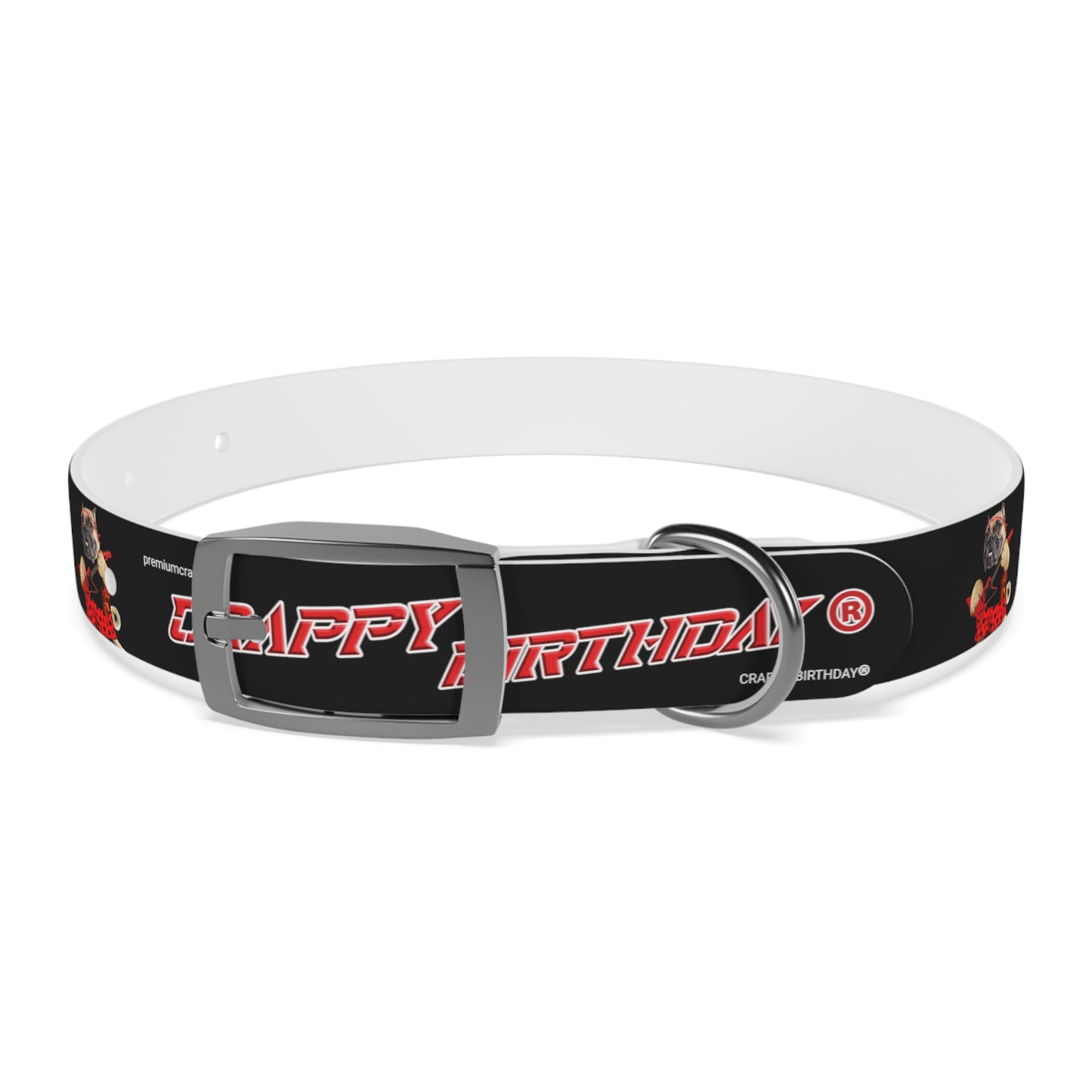 Crappy Birthday II Dog Collar