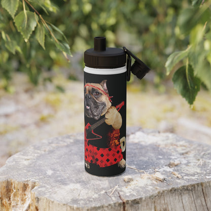 Premium Crap III Stainless Steel Water Bottle, Sports Lid