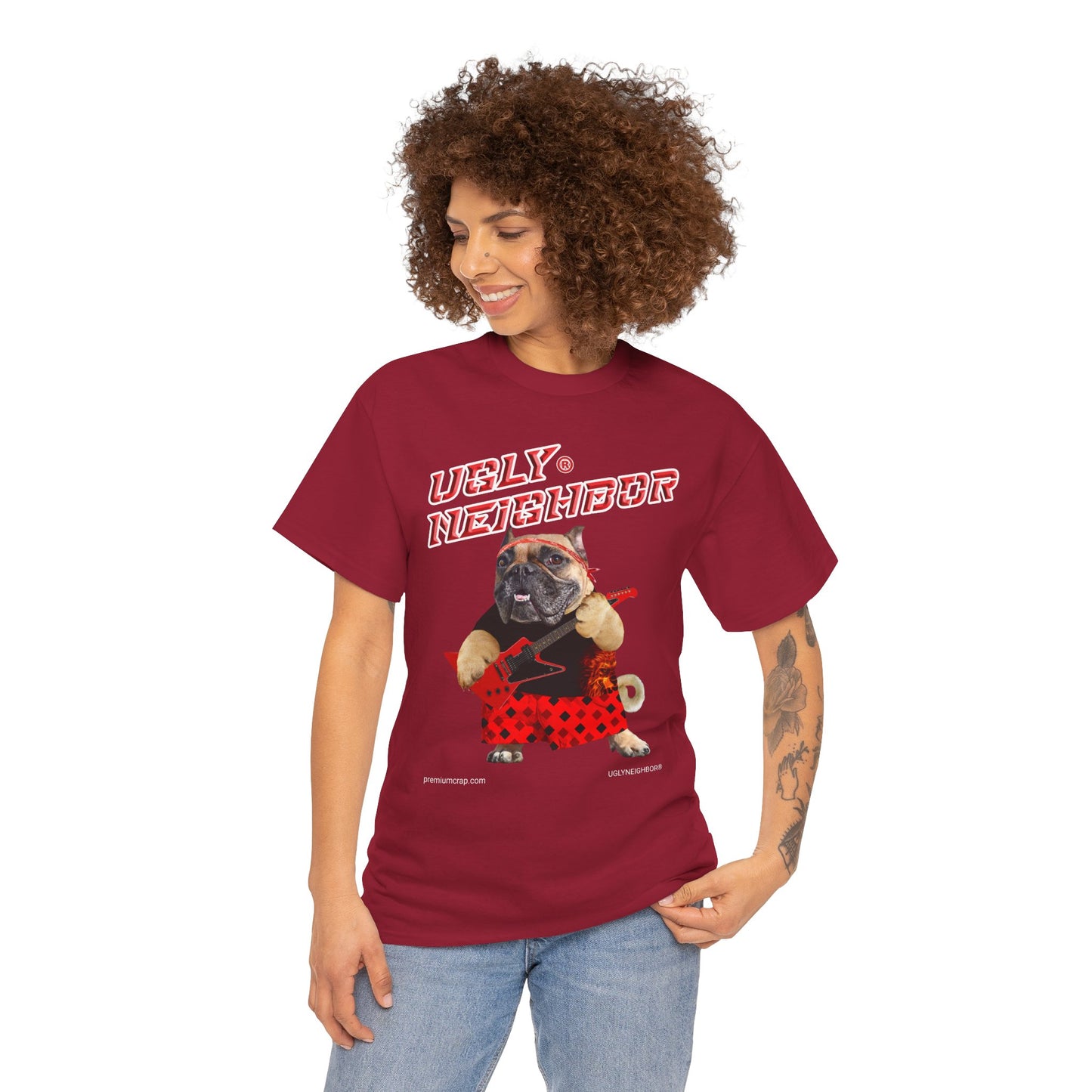 Ugly Neighbor II Women's Heavy Cotton Tee