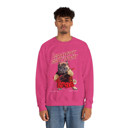 Crappy Birthday II Men's Heavy Blend Crewneck Sweatshirt
