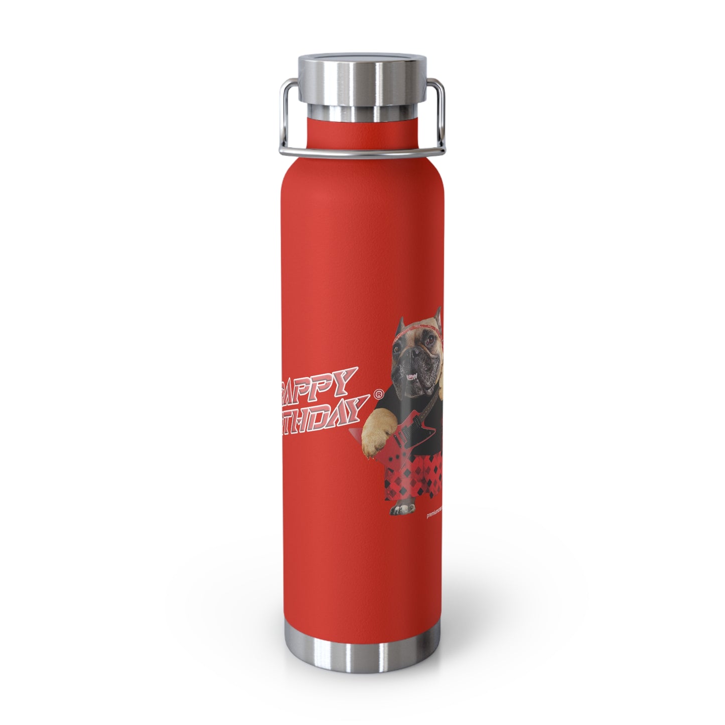 Crappy Birthday II Stainless Steel Water Bottle, Standard Lid