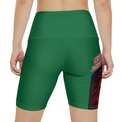 Crappy Birthday WorkoutWit Shorts - Dark Green