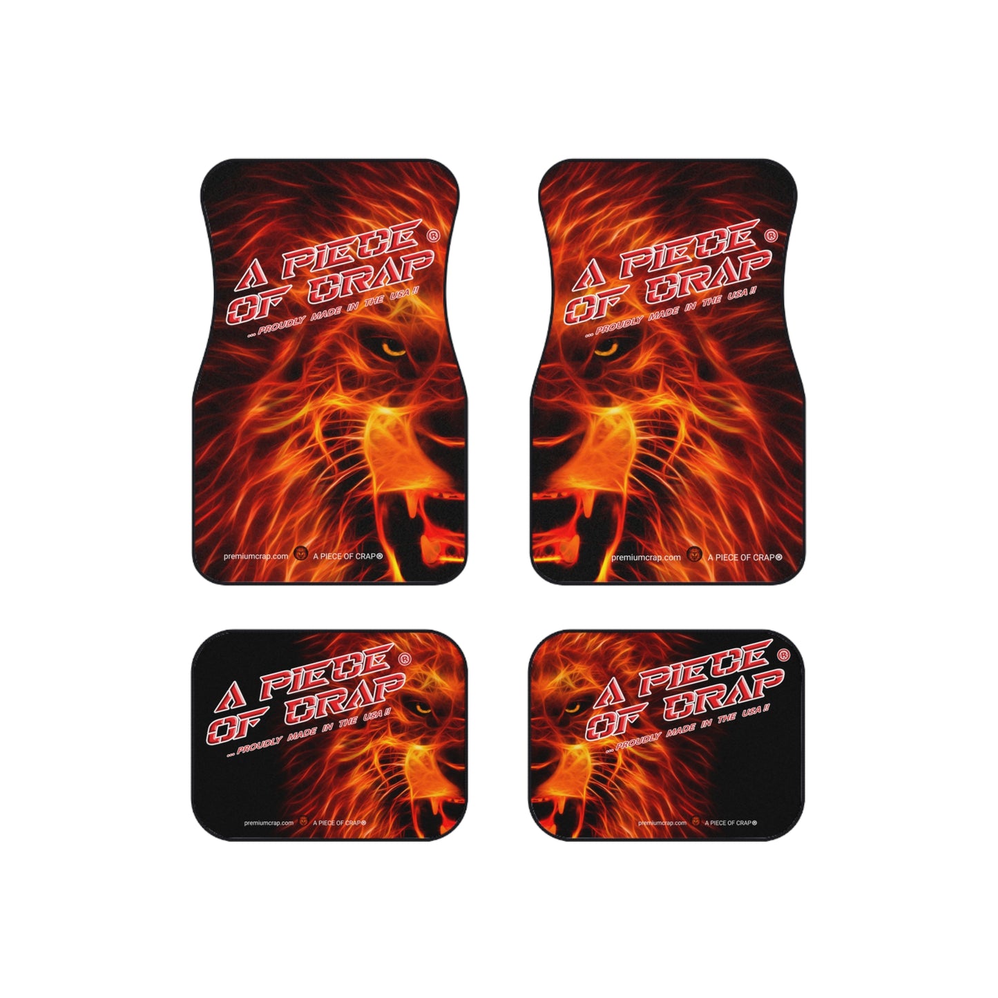 A Piece Of Crap Car Mats (Set of 4)