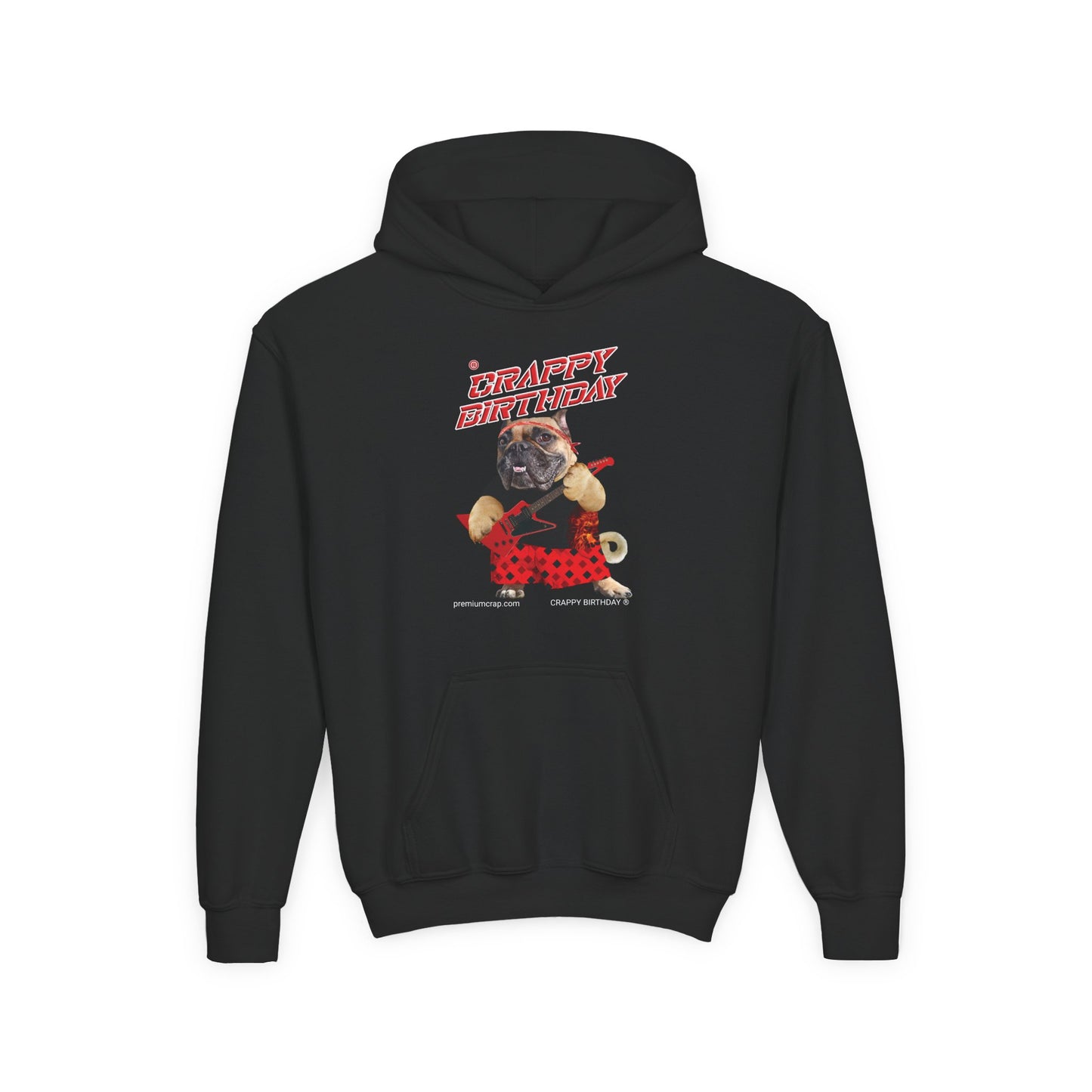 Crappy Birthday II Youth Heavy Blend Hooded Sweatshirt