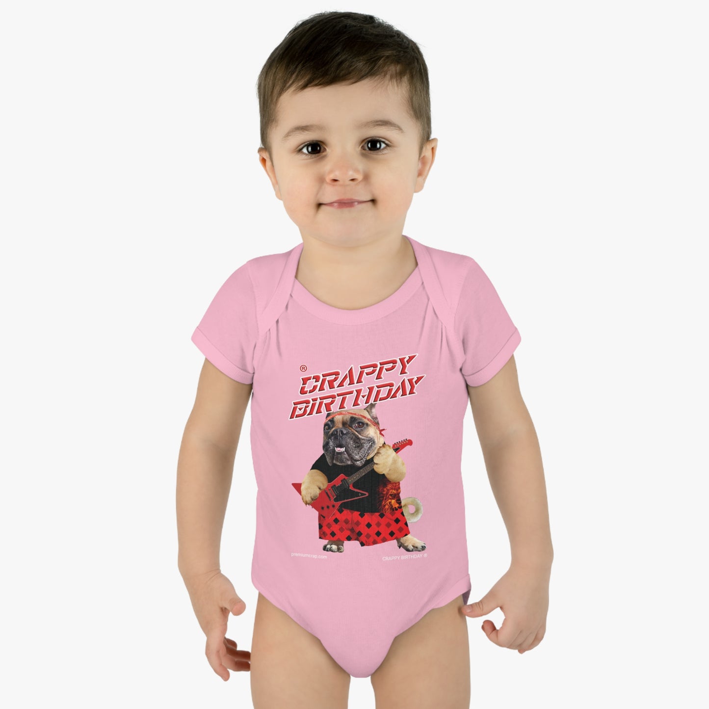 Crappy Birthday II Infant Baby Rib Bodysuit