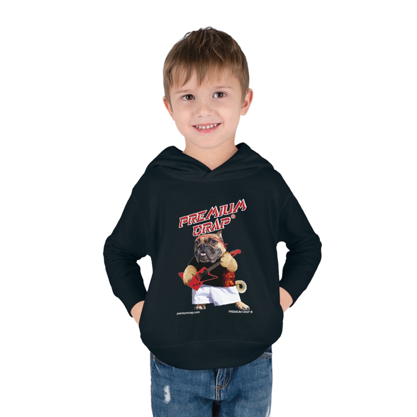 Premium Crap Toddler Pullover Fleece Hoodie