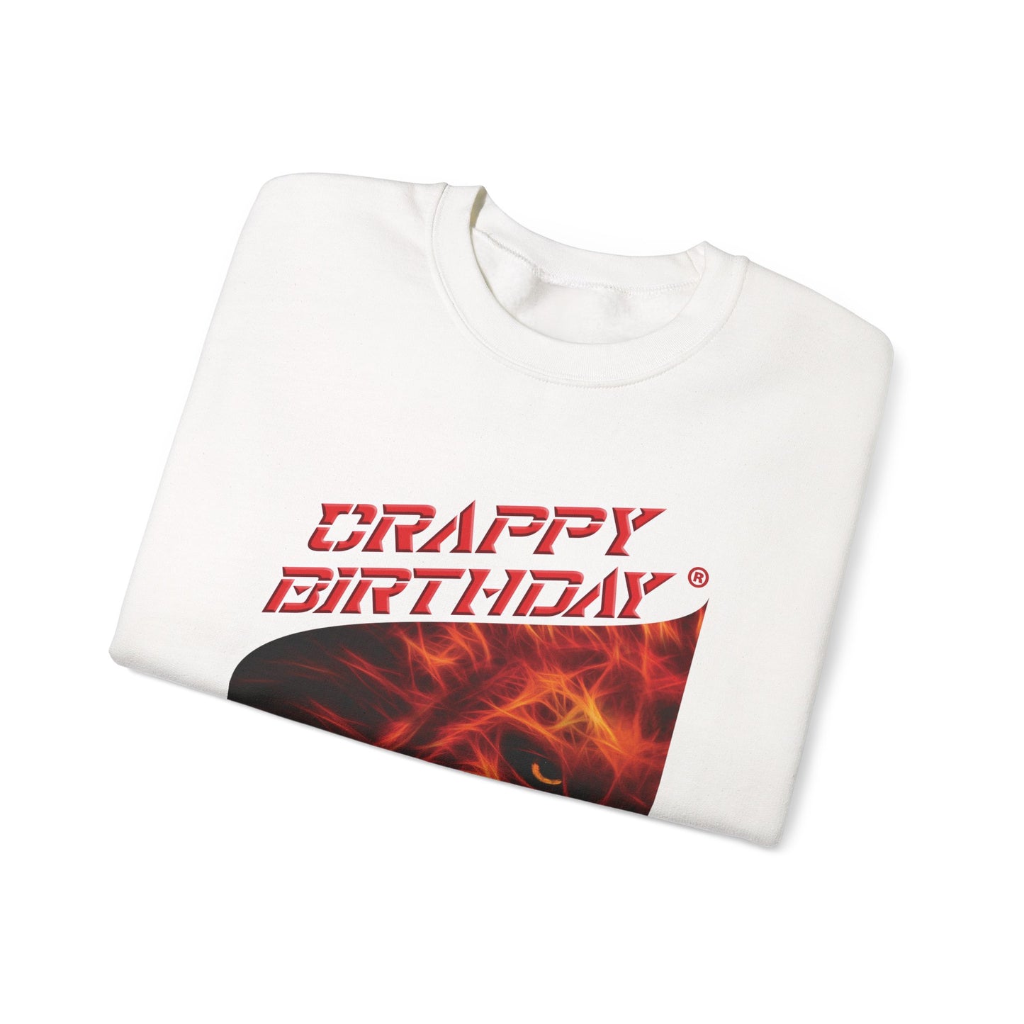 Crappy Birthday Men's Heavy Blend Crewneck Sweatshirt