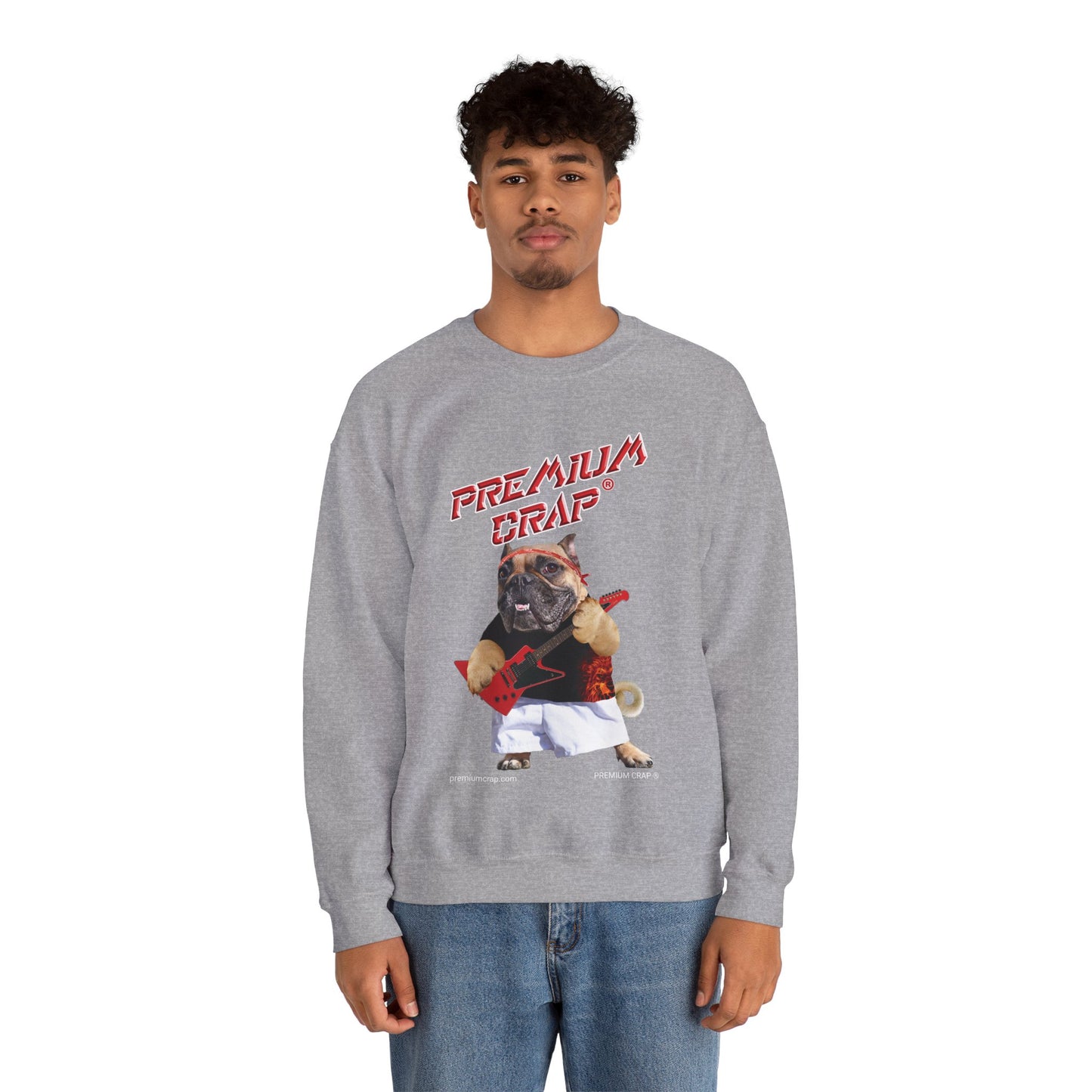 Premium Crap II Men's Heavy Blend Crewneck Sweatshirt