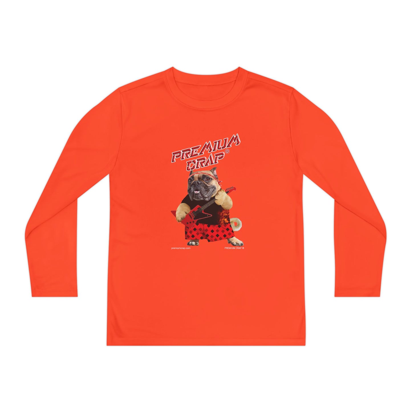 Premium Crap II Youth Long Sleeve Competitor Tee