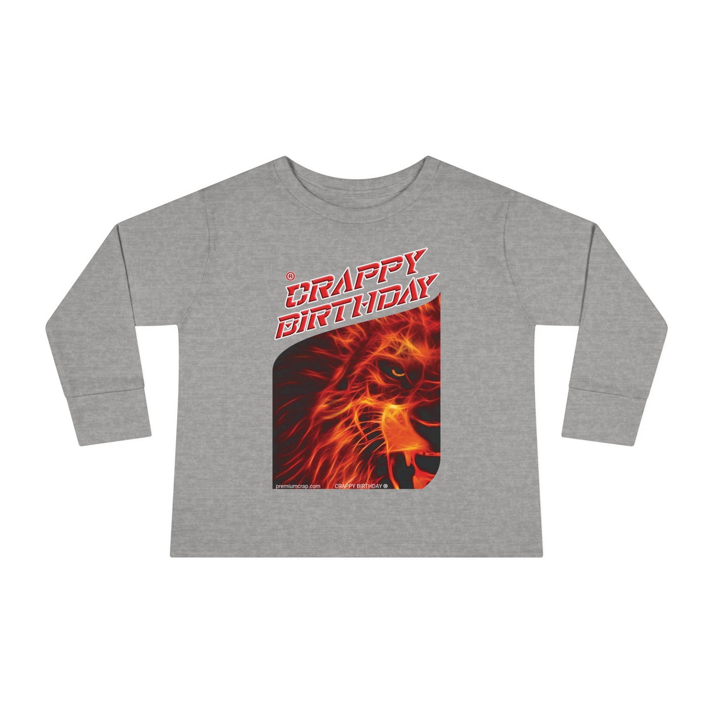 Crappy Birthday Toddler Long Sleeve Tee