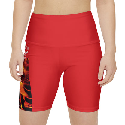 A Piece Of Crap WorkoutWit Shorts - Red