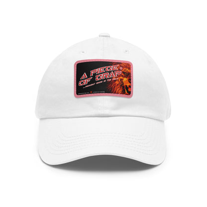 A Piece Of Crap Dad Hat - Rectangle Leather Patch