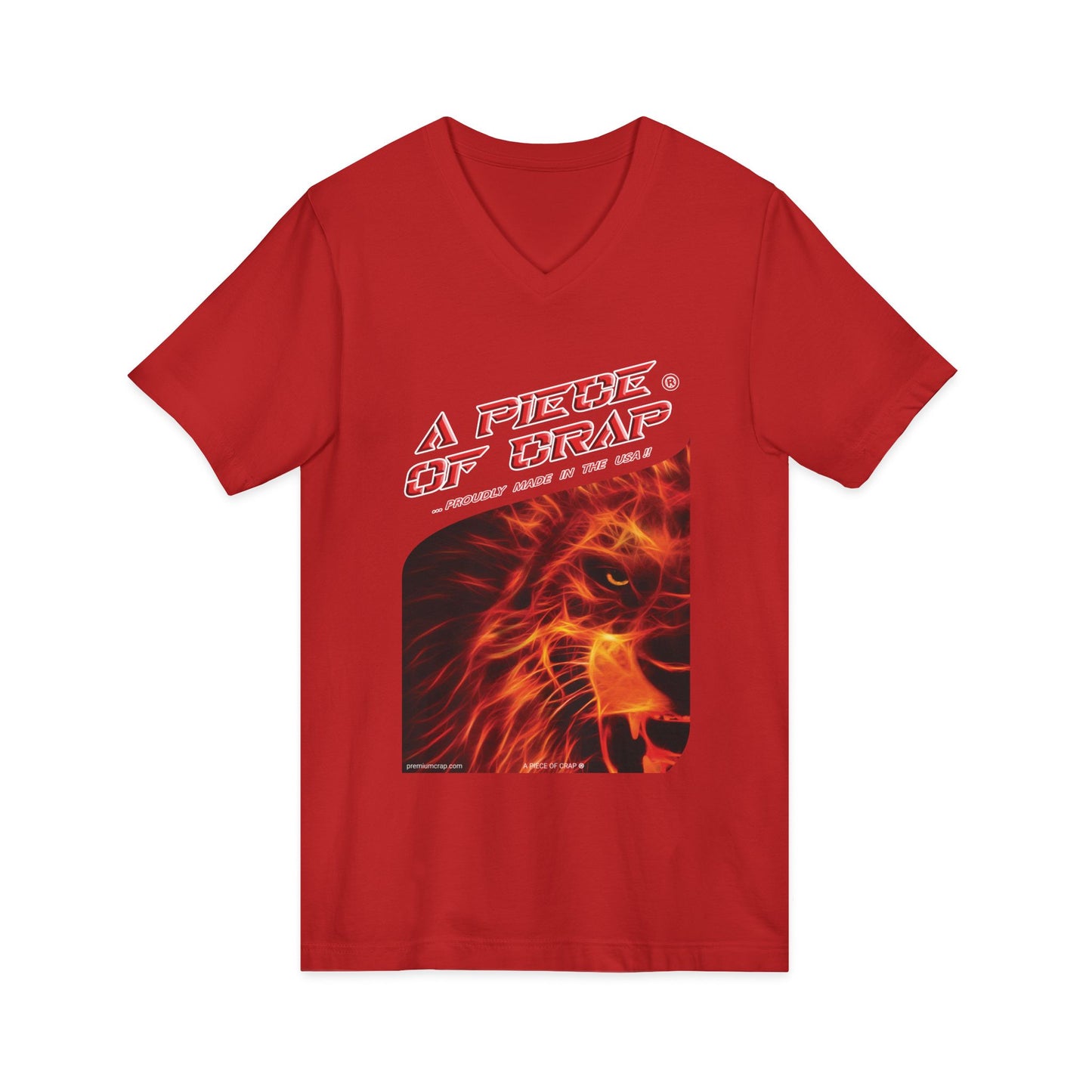 A Piece Of Crap Jersey Short Sleeve V-Neck Tee