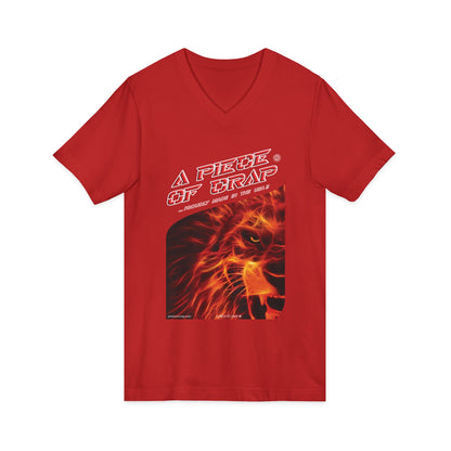 A Piece Of Crap Jersey Short Sleeve V-Neck Tee