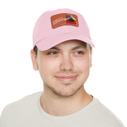 Ugly Neighbor II Dad Hat with Leather Patch (Rectangle)