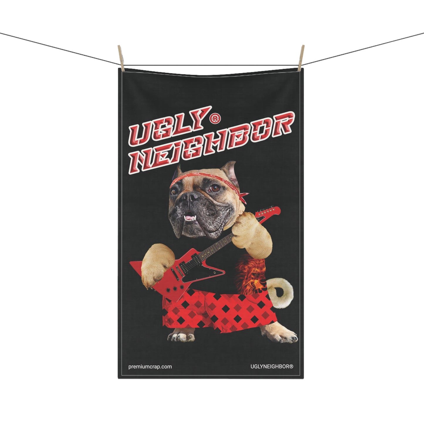 Ugly Neighbor II Kitchen Towel