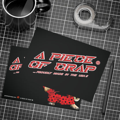 A Piece of Crap II Postcard Bundles (envelopes included)