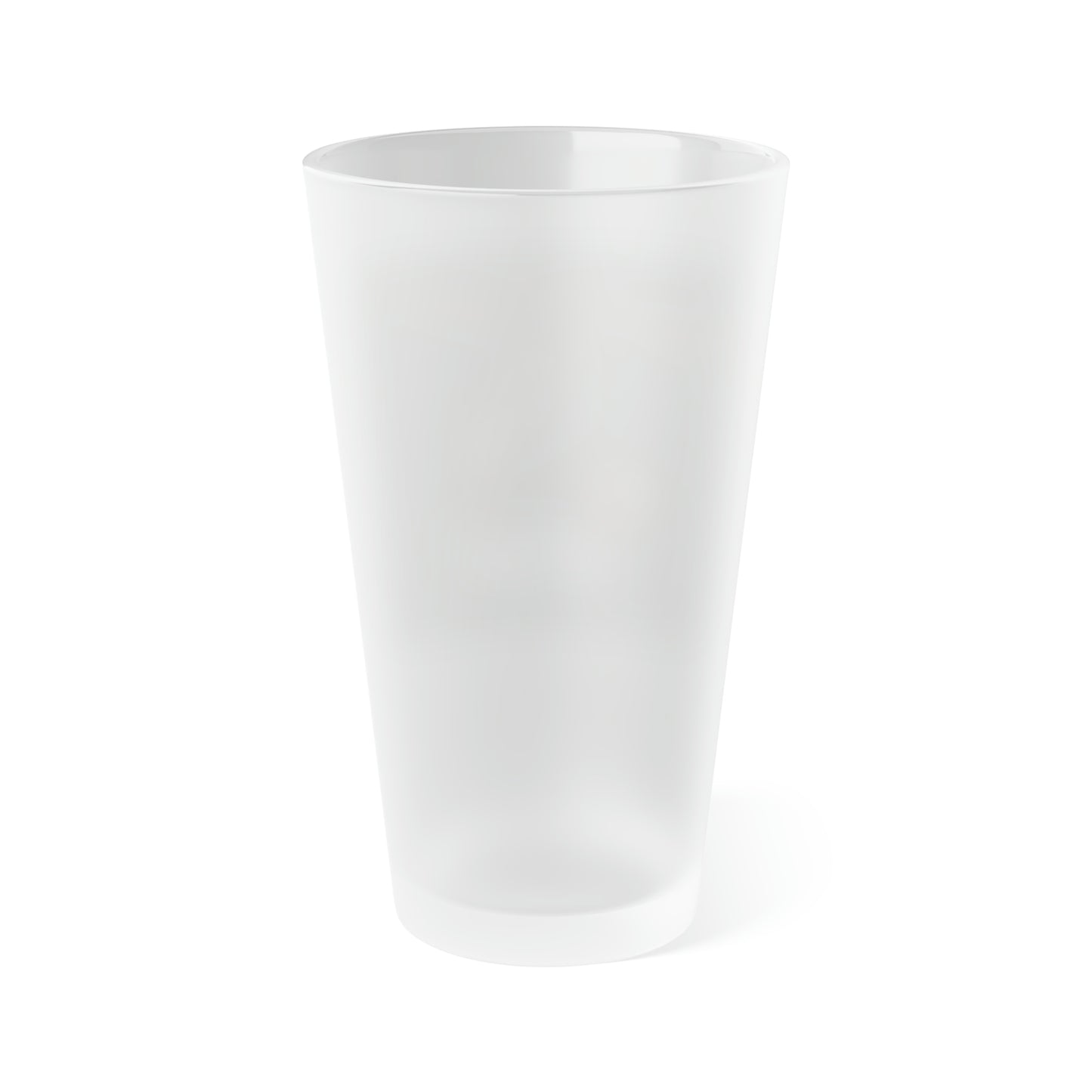 Premium Crap Frosted Pint Glass