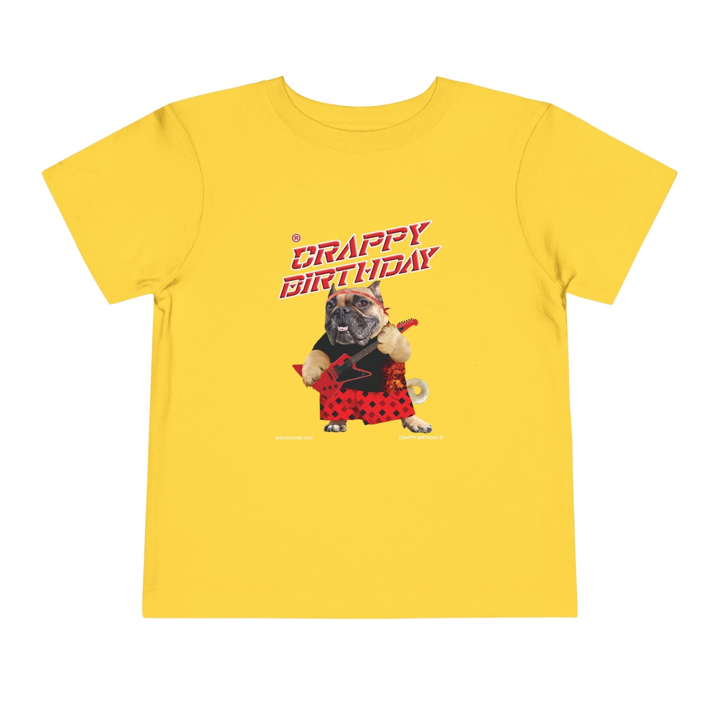 Crappy Birthday II Toddler Short Sleeve Tee