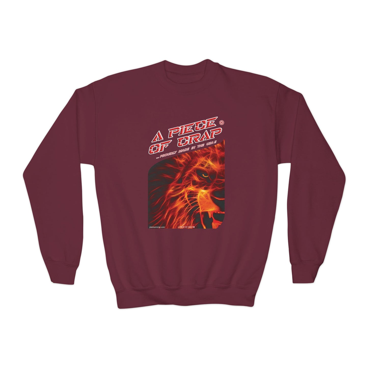 A Piece Of Crap Youth Crewneck Sweatshirt
