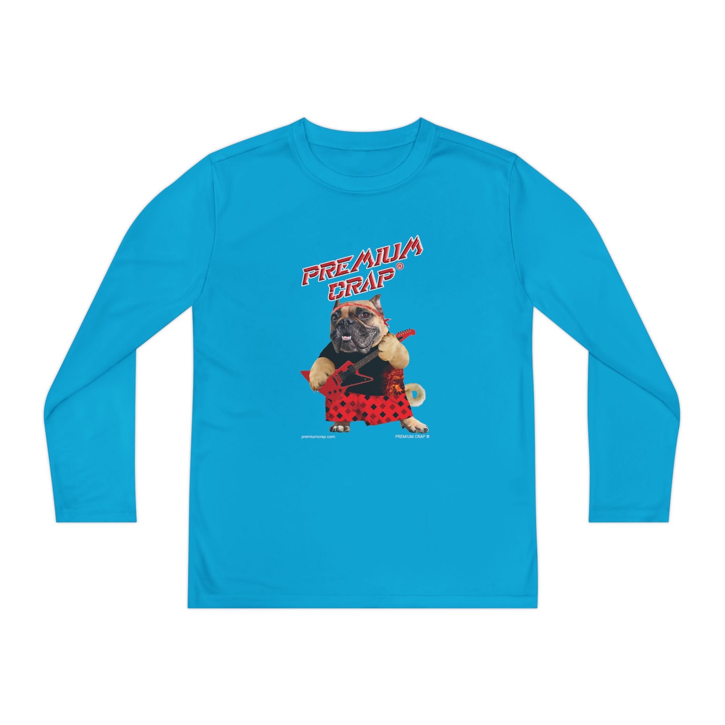 Premium Crap II Youth Long Sleeve Competitor Tee