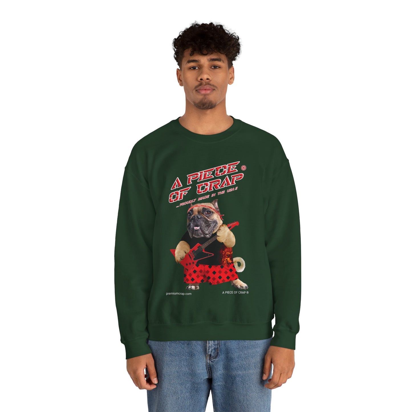 A Piece of Crap II Men's Heavy Blend Crewneck Sweatshirt