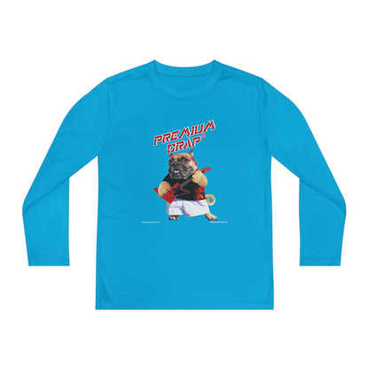 Premium Crap Youth Long Sleeve Competitor Tee
