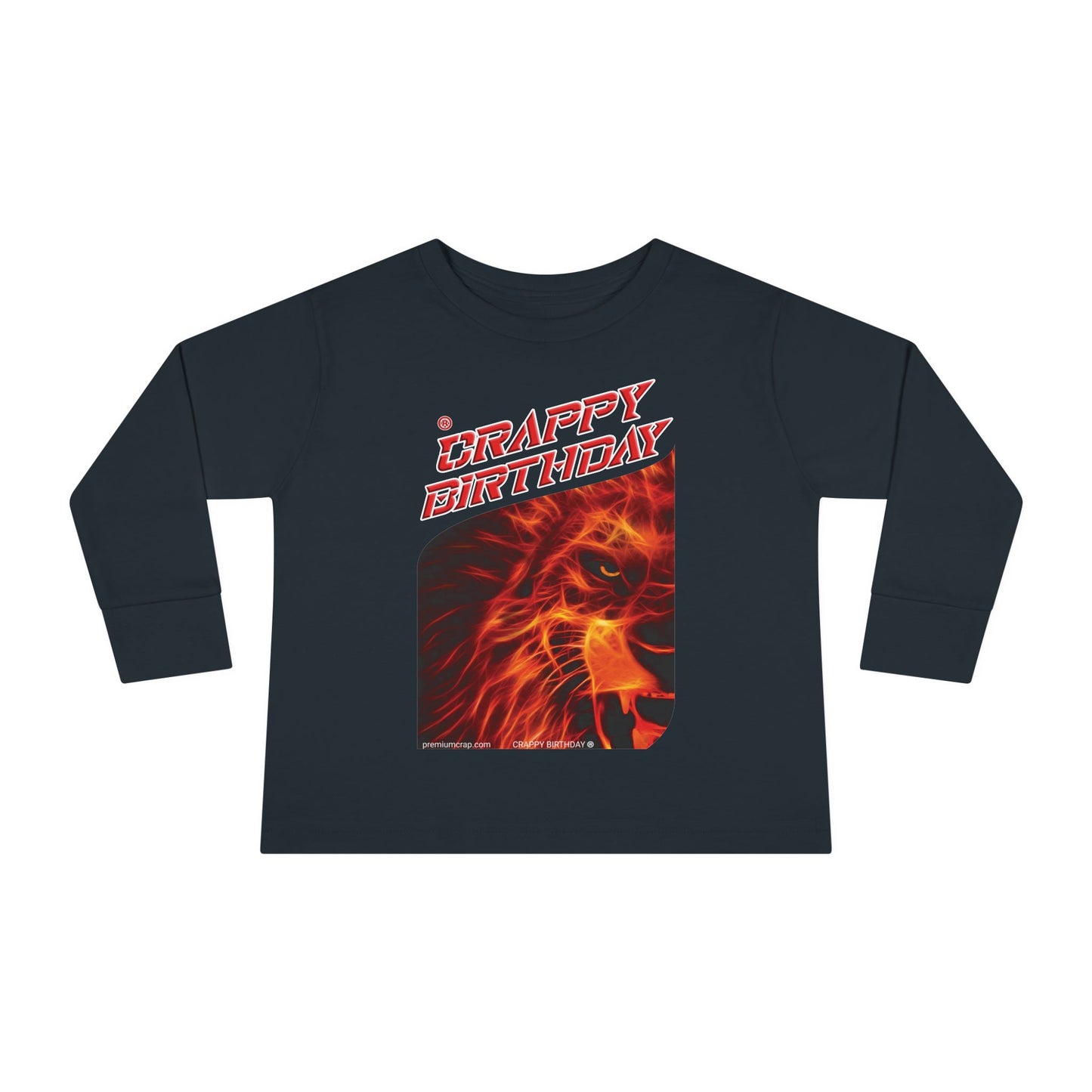 Crappy Birthday Toddler Long Sleeve Tee