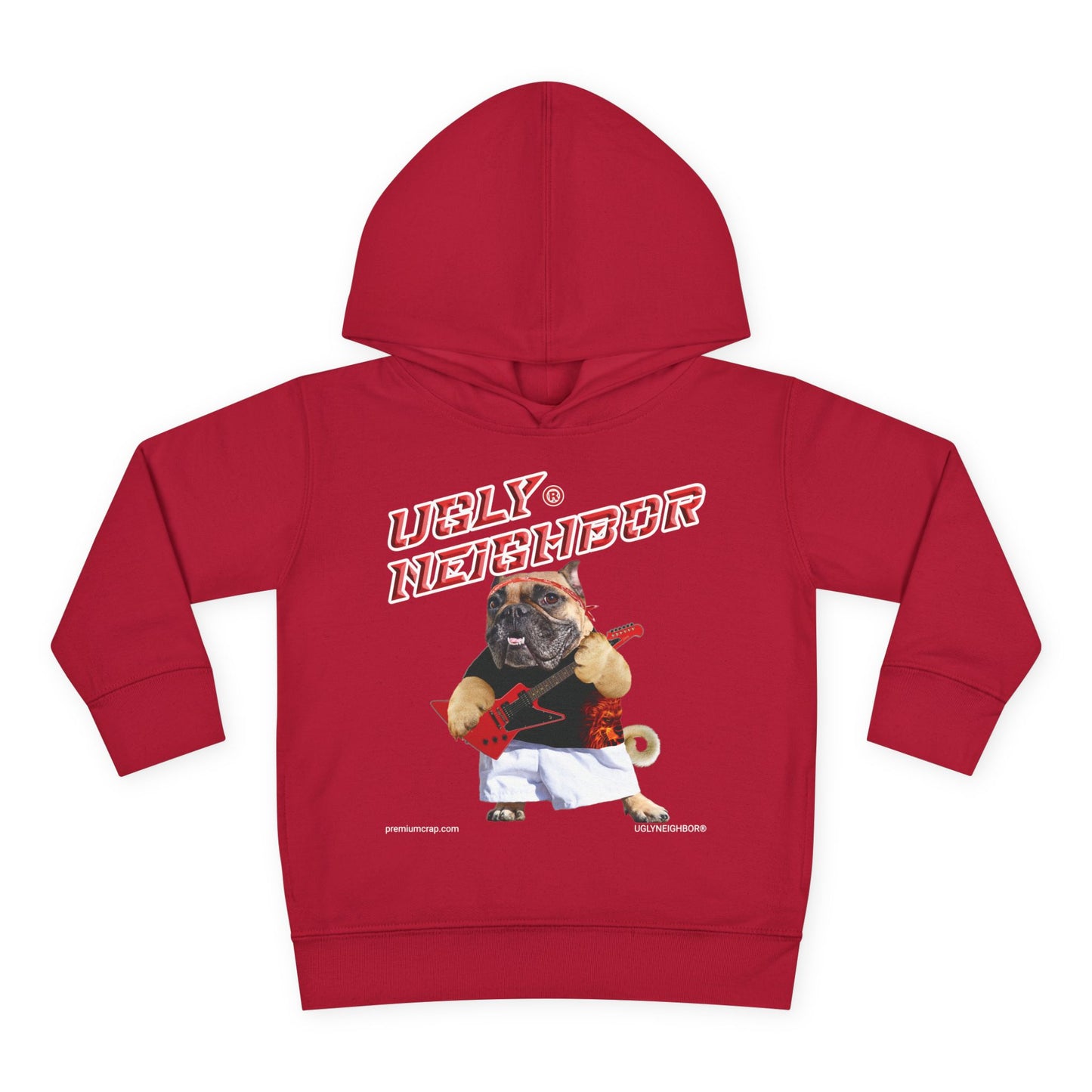 Ugly Neighbor Toddler Pullover Fleece Hoodie