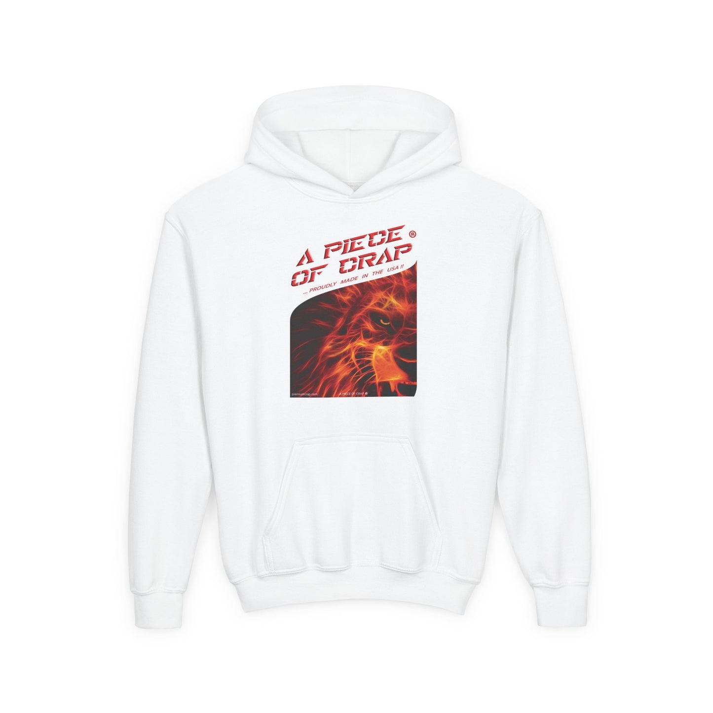 A Piece Of Crap Youth Heavy Blend Hooded Sweatshirt