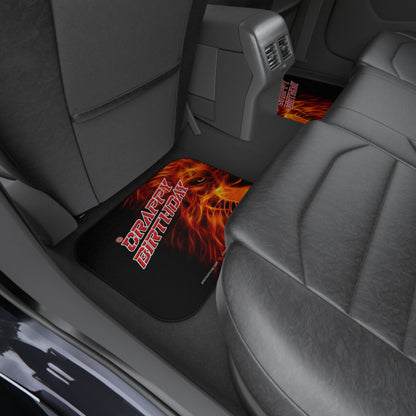Crappy Birthday Crap Car Mats (Set of 4)