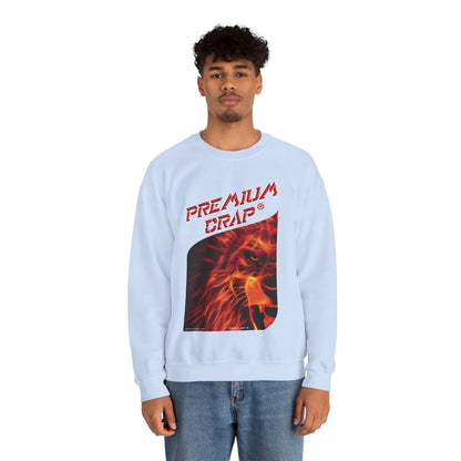 Premium Crap Men's Heavy Blend Crewneck Sweatshirt