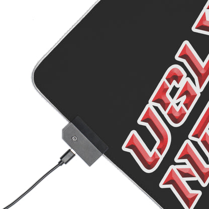 Ugly Neighbor LED Gaming Mouse Pad
