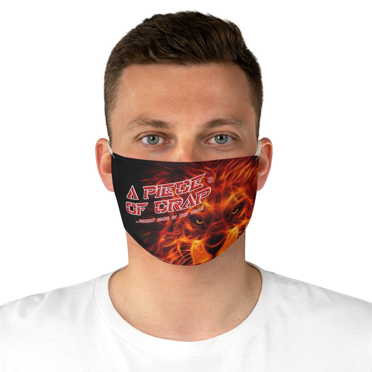 A Piece Of Crap Fabric Face Mask