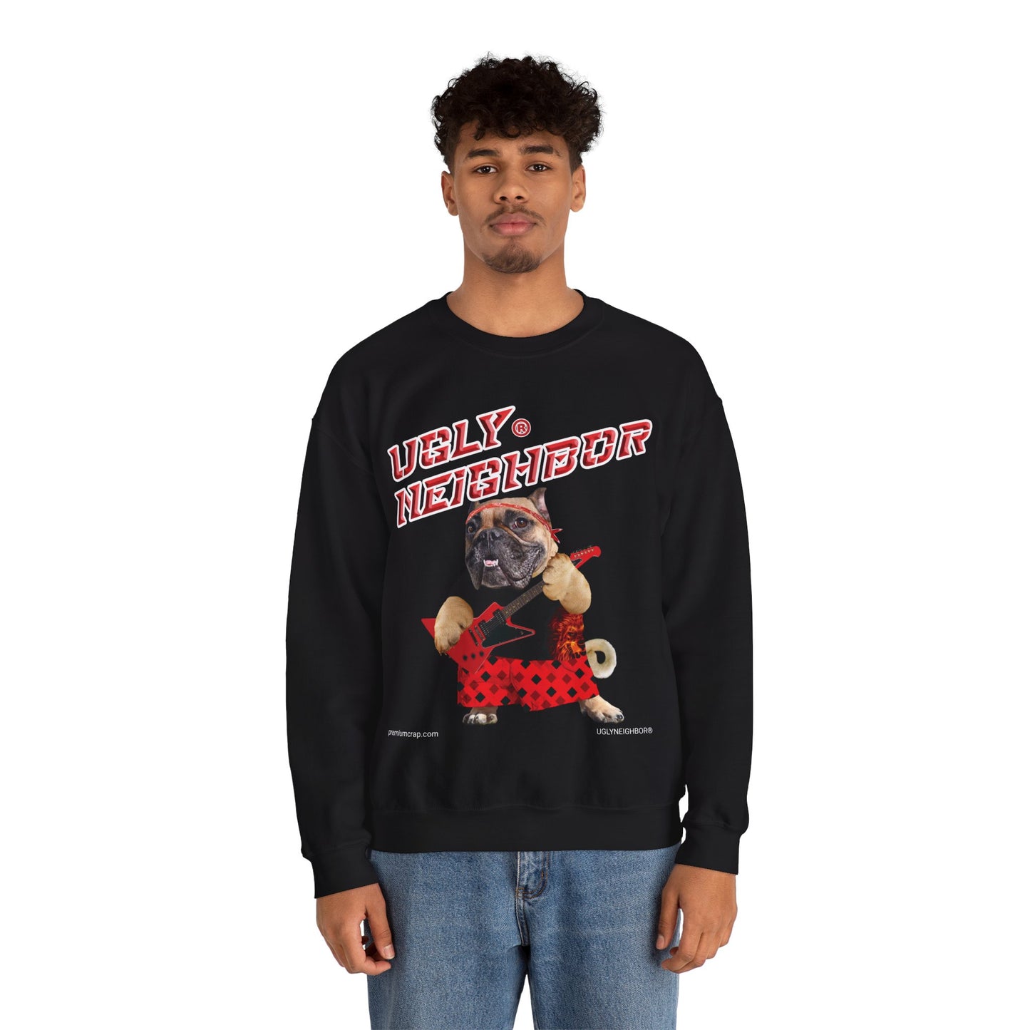 Ugly Neighbor II Heavy Blend Crewneck Sweatshirt