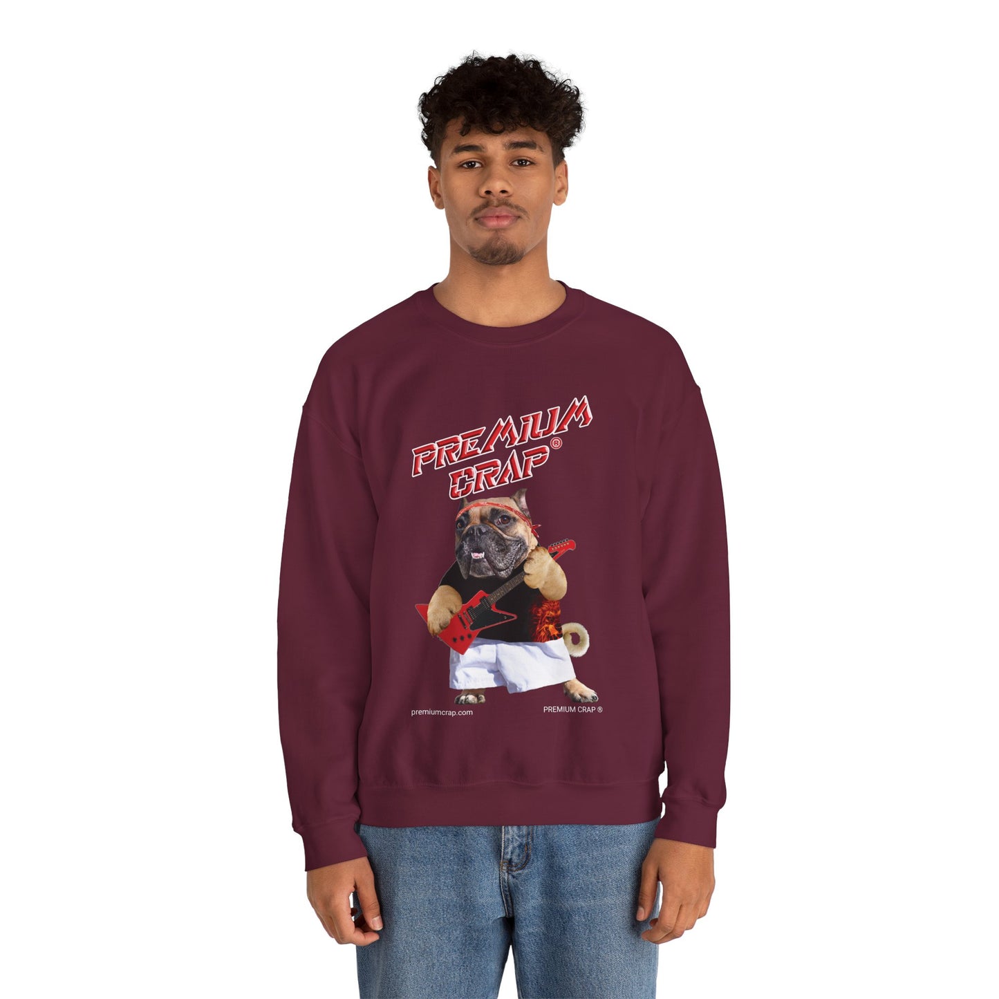Premium Crap II Men's Heavy Blend Crewneck Sweatshirt