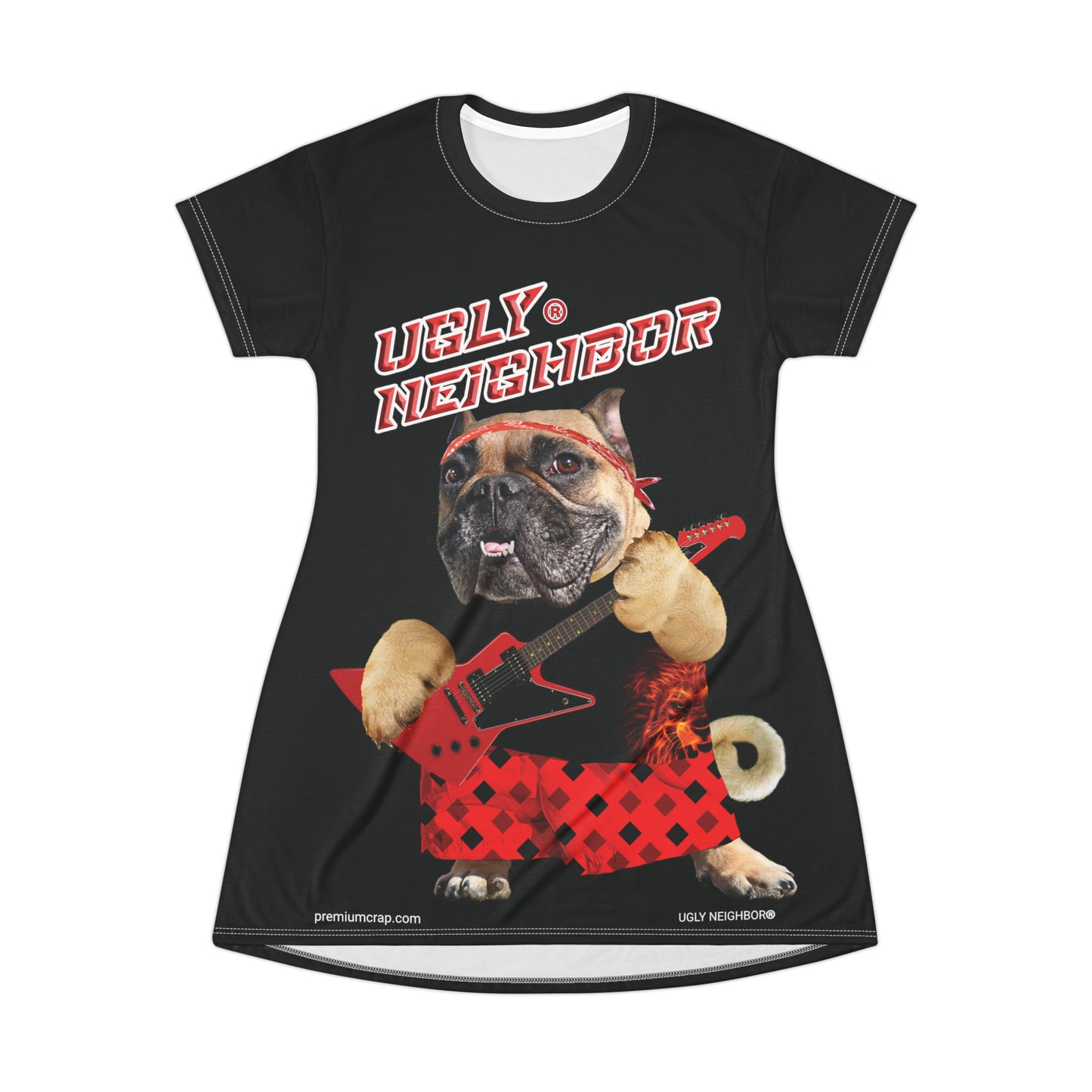 Ugly Neighbor II T-Shirt Dress