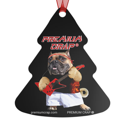 Premium Crap II Christmas Metal Ornaments