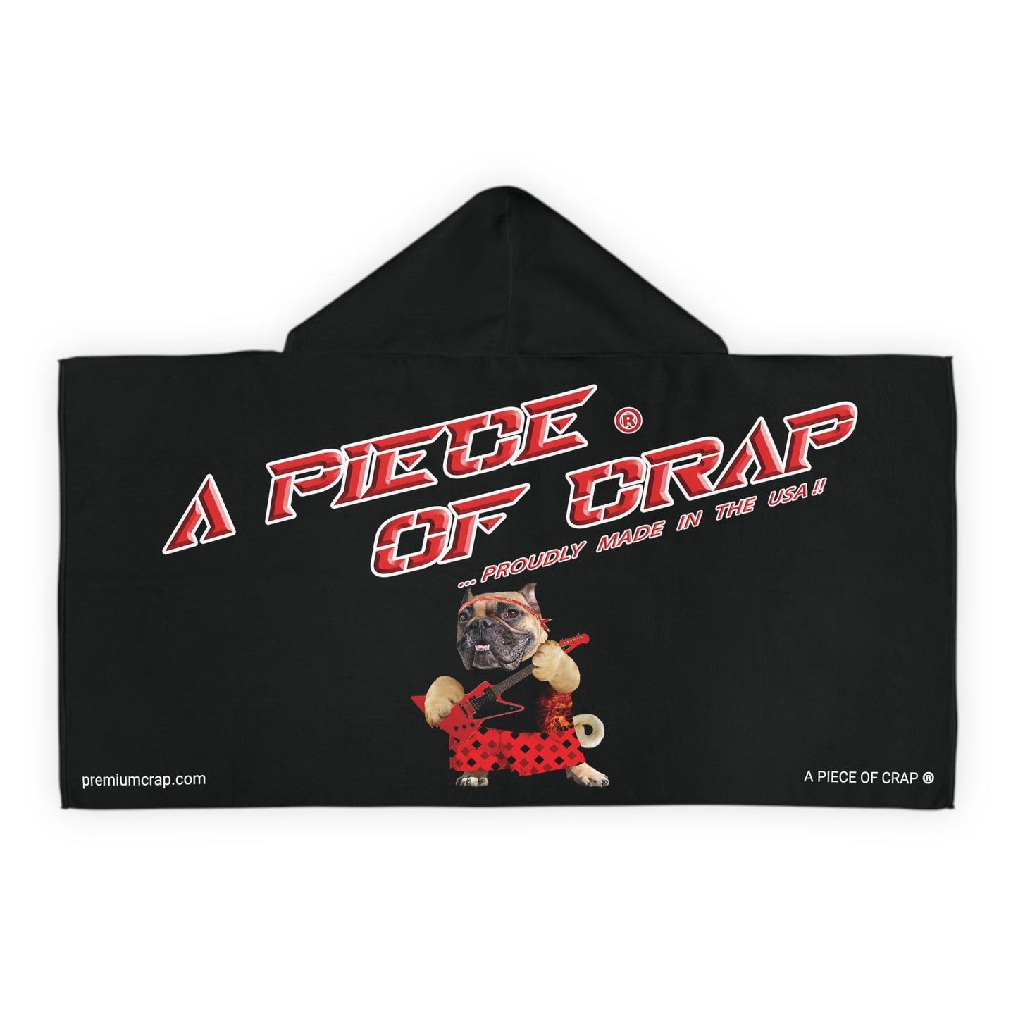 A Piece of Crap II Youth Hooded Towel