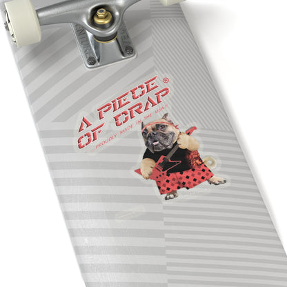 A Piece of Crap II Kiss-Cut Stickers