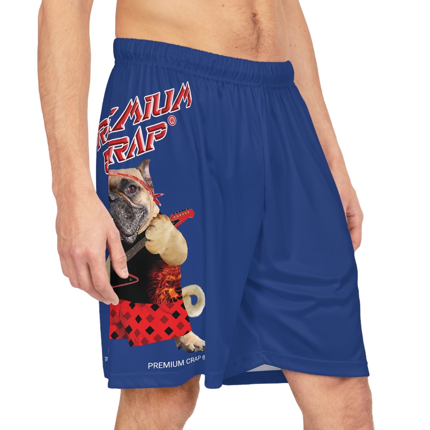 Premium Crap II Basketball Shorts - Dark Blue