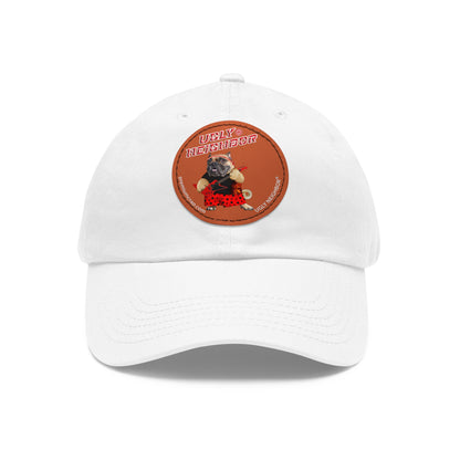 Ugly Neighbor II Dad Hat with Leather Patch (Round)