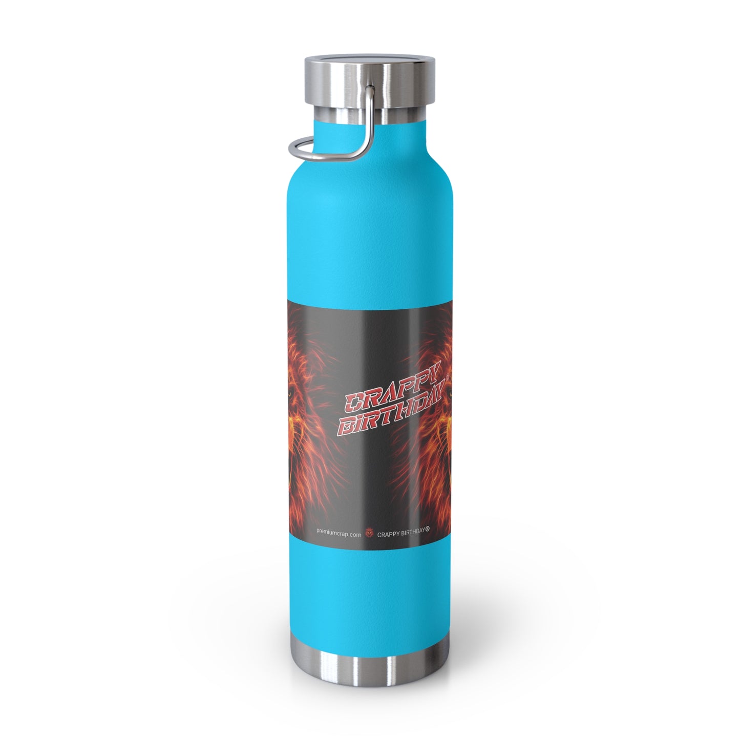 Crappy Birthday Stainless Steel Water Bottle, Standard Lid