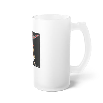 Premium Crap Frosted Glass Beer Mug