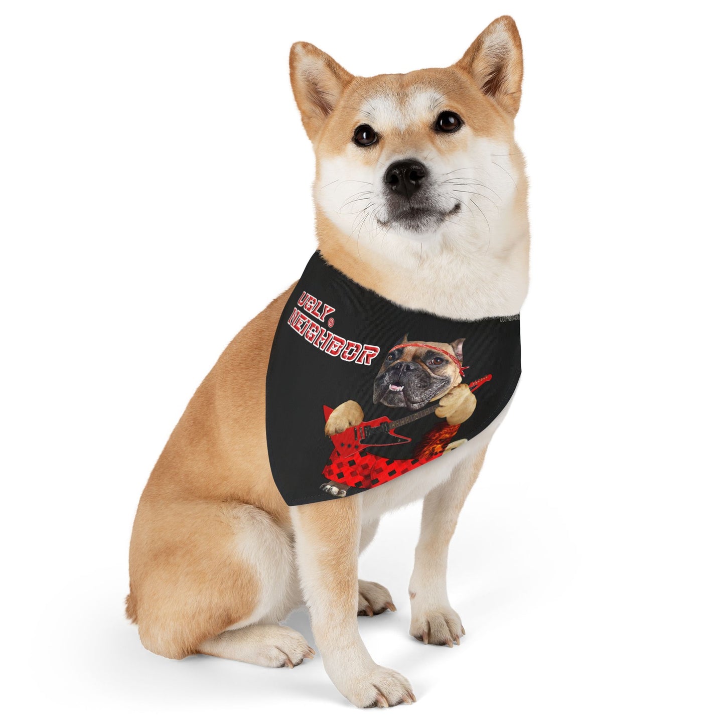 Ugly Neighbor II Pet Bandana Collar