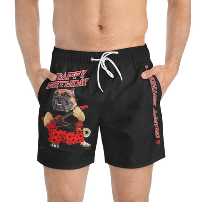 Crappy Birthday II Swim Trunks