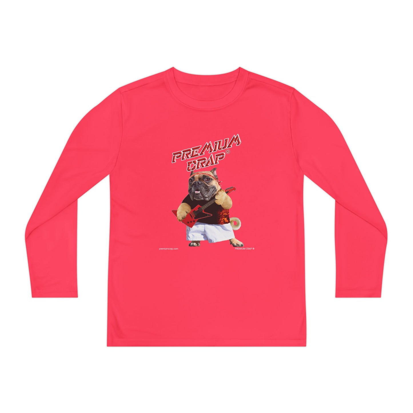 Premium Crap Youth Long Sleeve Competitor Tee