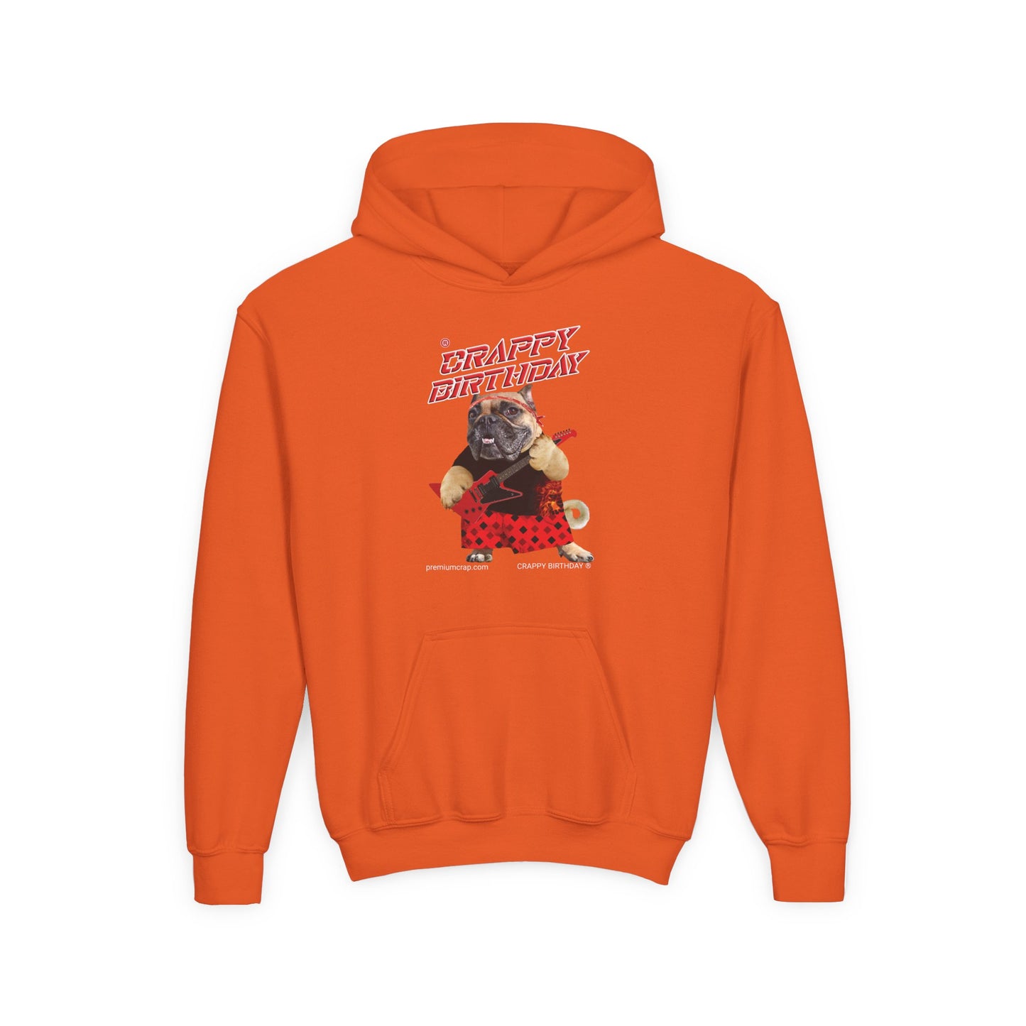 Crappy Birthday II Youth Heavy Blend Hooded Sweatshirt