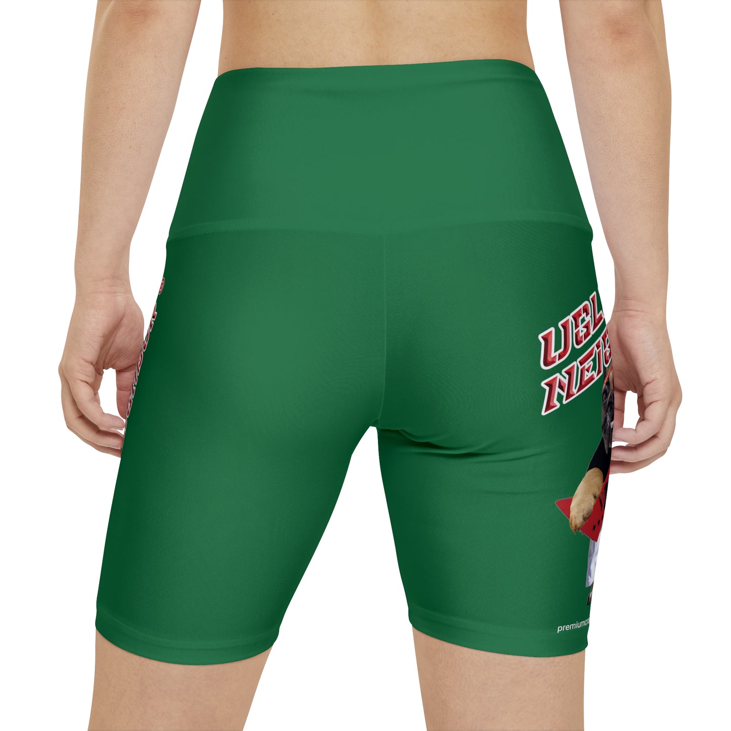 Ugly Neighbor WorkoutWit Shorts - Dark Green