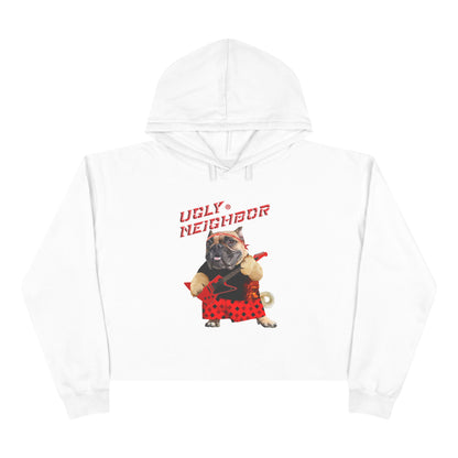 Ugly Neighbor Cropped Hoodie